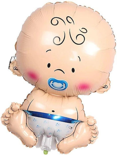 Alista Home Luftballon Geburt Baby Folie Jumbo Blau 73cm