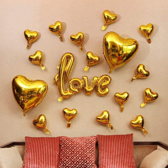 Buchstaben Folie Jumbo Gold 102cm