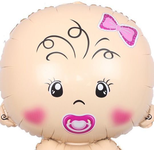 Balon Nașterea Unui Copil Folie Jumbo Roz 73 cm