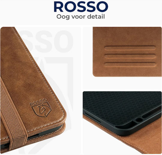 Rosso Flip Капак Кафяв (Samsung Galaxy Tab S11)