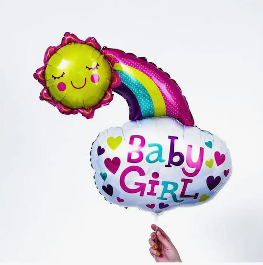 Baptism Foil Jumbo Pink Balloon 60cm