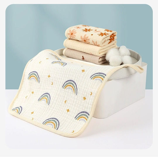 Alista Home Umărul Burp Cloth Bumbac Bej 25x25 cm