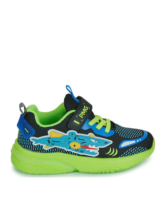 Παιδικά Sneakers με Σκρατς Μαύρα
