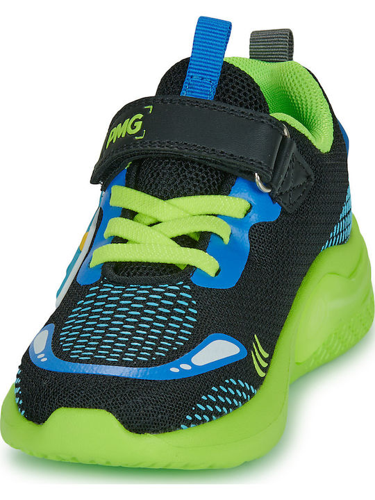 Παιδικά Sneakers με Σκρατς Μαύρα