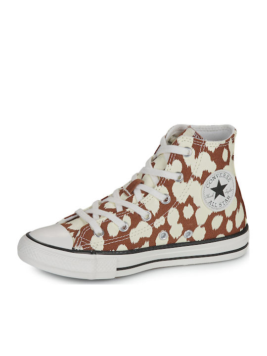Chuck Taylor All Star Детски Маратонки High Бежови