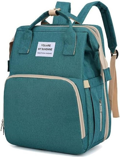 Alista Home Geantă Pentru Scutece Tip Rucsac Verde 42x32x22cm