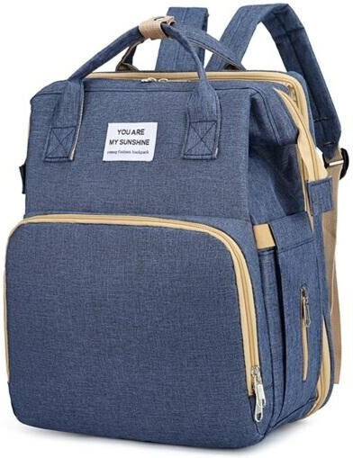 Alista Home Geantă pentru Scutece Tip Rucsac Albastră 42x32x22cm