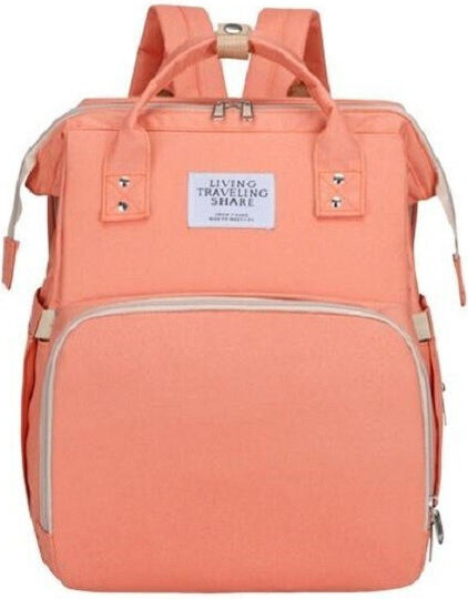 Alista Home Geantă-Rucsac pentru Scutece Roz 42x32x22cm