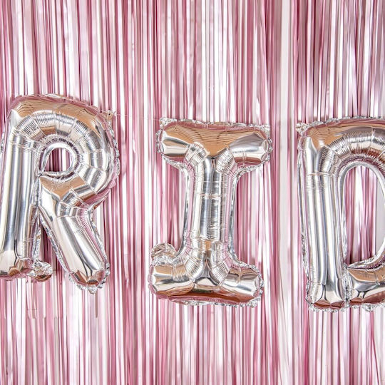 Buchstabe R Folie Silber 40cm