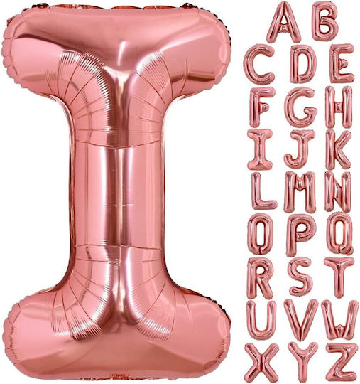 Scrisoare Ι Folie Jumbo Rose Gold 100 cm
