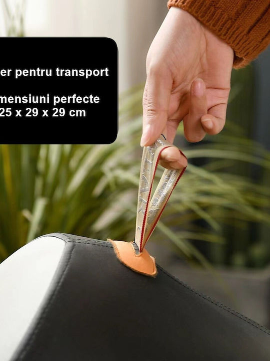 Παιδικό Σκαμπό Μαύρο 25x29x29εκ.