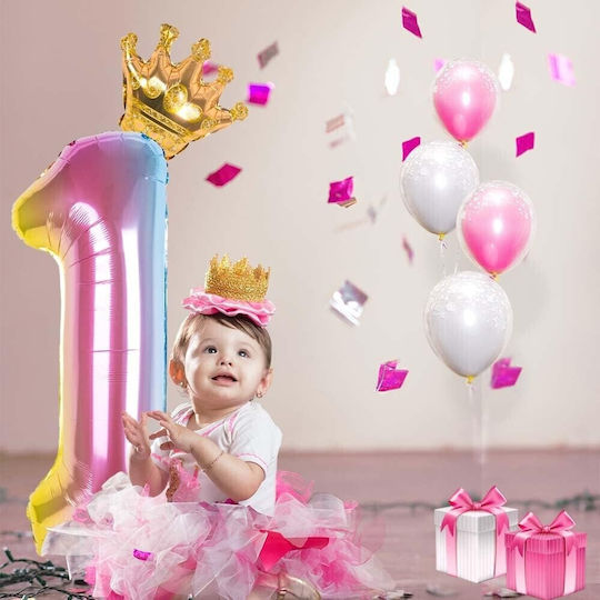 Număr 1 Folie Jumbo Transparent 80 cm