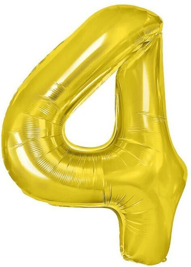 Nummer 4 Folien Jumbo Gold 100cm