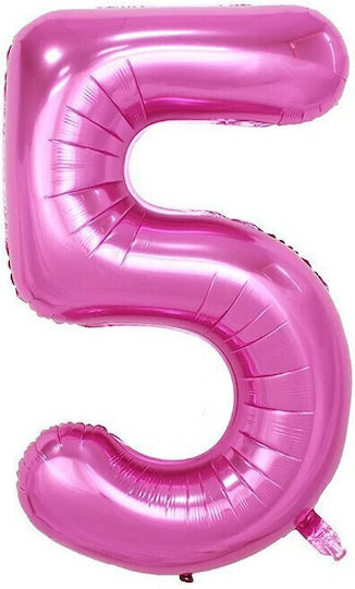 Anzahl 5 Folie Jumbo Lila 81cm