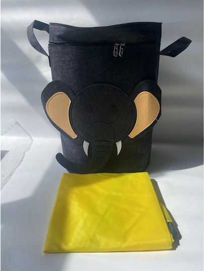Alista Home Coș De Depozitare Pentru Copii Din Țesătură Gri 140x140cm