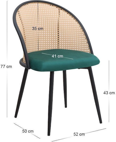 Esszimmermöbel-Set Xana - Jacob Mit 4 Stühlen 90x90cm