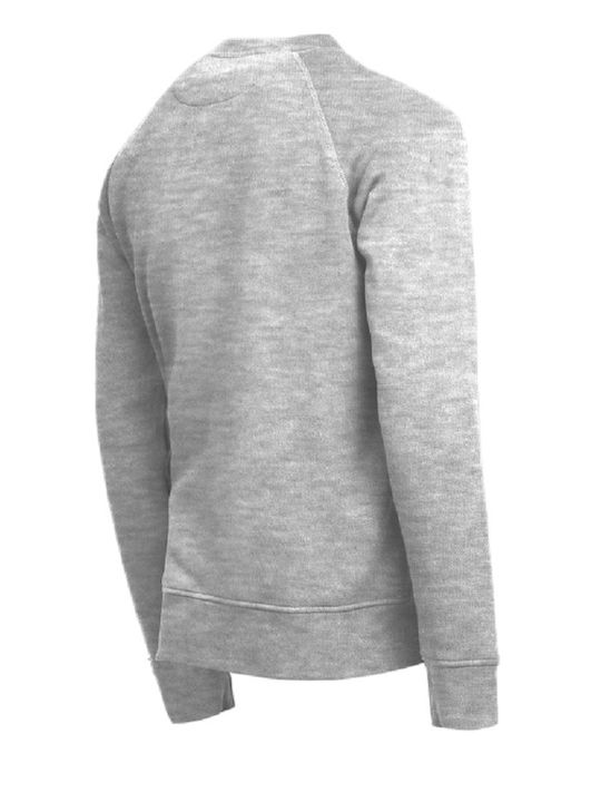 Unisex Φούτερ Εργασίας Μελανζέ Remo Pro Sweatshirt Grey Melange