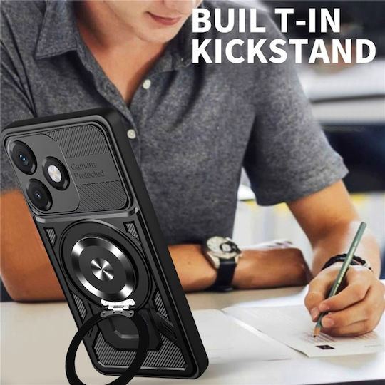 Magnetic 360 Full Cover Gri Honor X5C Plus