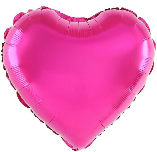 Balon Inimă Folie Roz 40 cm