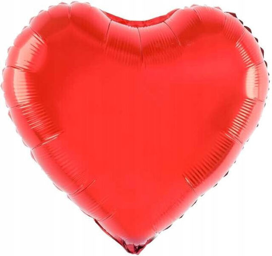 Herz Folien Luftballon Rot 40cm