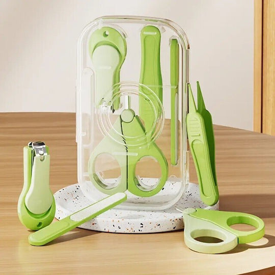 Alista Home Set Îngrijire Unghii Bebe Verde 4 Bucăți
