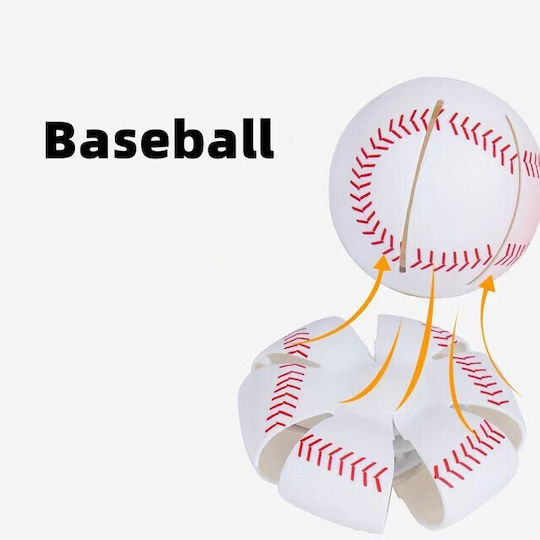 Alista Home Kinder Basketbälle Baseball Weiß