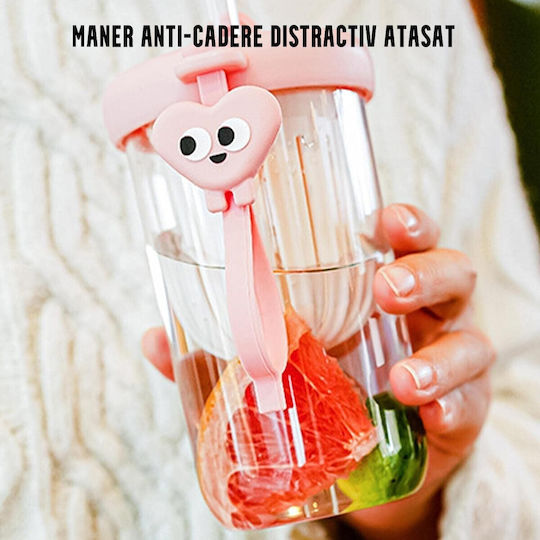 Alista Home Детска Чаша от Силикон Розова 500ml