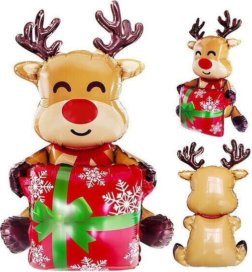 Baloane De Crăciun Folie Jumbo Maro 149cm