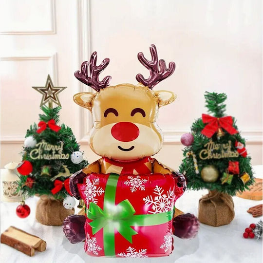 Baloane De Crăciun Folie Jumbo Maro 149cm