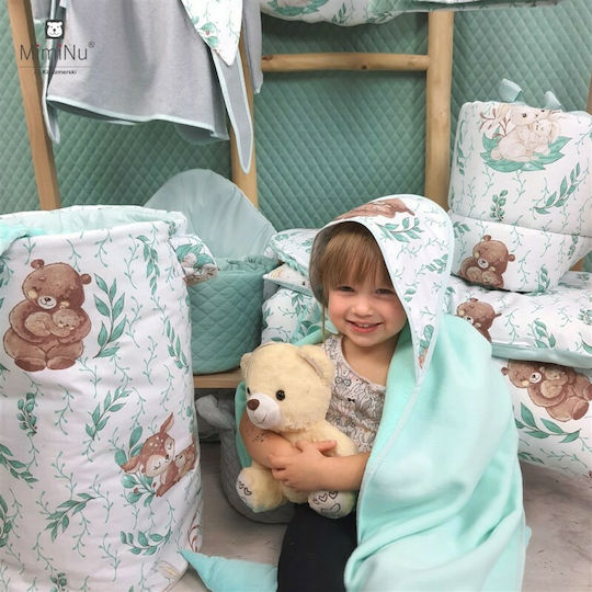 MimiNu Бебешка Възглавница Гнездо Lulu Natural