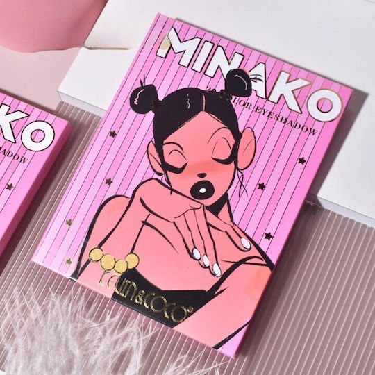 Makeup Palette Kevinandcoco 20 Colors Pink Girl Eyeshadow Blush Pink