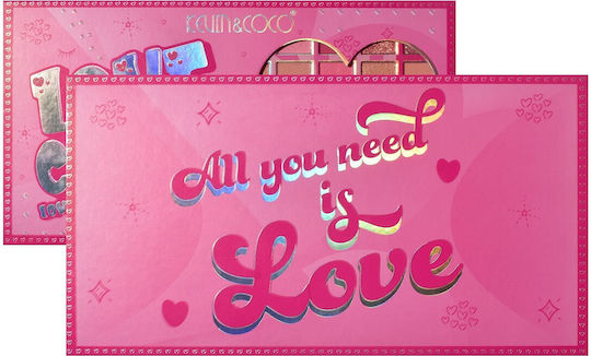 Makeup Palettes Kevin Coco Love Crush Eyeshadow 45 Colors 30.3 X 16.5 Cm