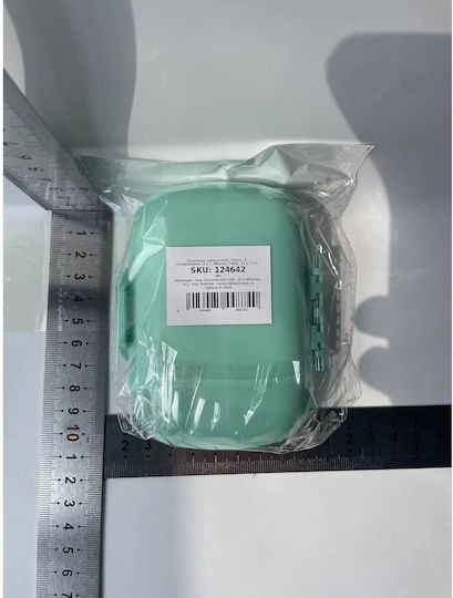Organizator Pastile Plastic 8 Compartimente 0,1 L Albastru Alista Home 11 X 7 Cm