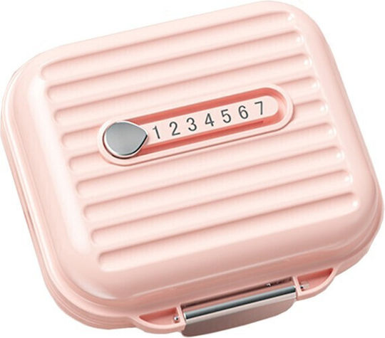 Cutie Depozitare Pastile Alista Home Cutie Depozitare Medicamente Cutie Depozitare Vitamine Suplimente Fete Plastic Indicator Zilnic Roz