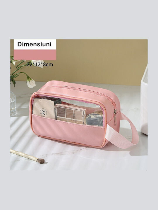 Geantă Cosmetică Alista Home Organizare Călătorie 22 X 12 X 8 Cm Roz