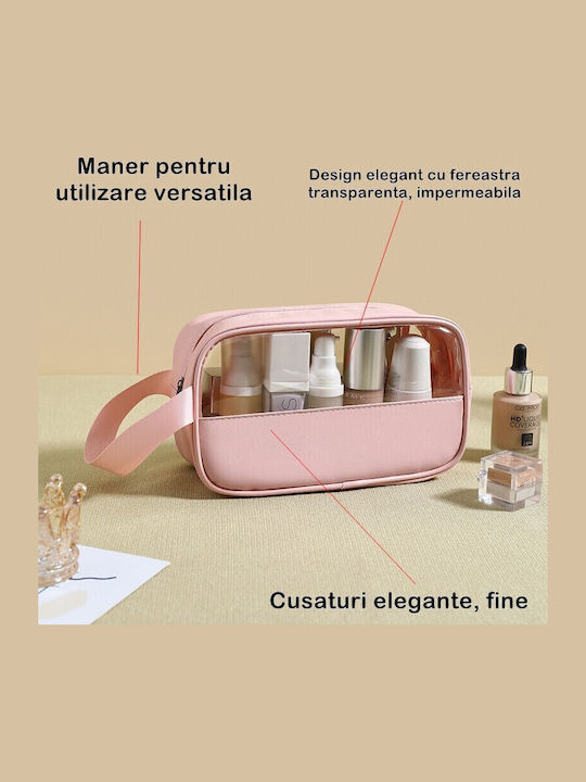 Geantă Cosmetică Alista Home Organizare Călătorie 22 X 12 X 8 Cm Roz