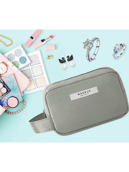 Makeup Bag Alista Home Handle Waterproof Material Cosmetics 16 X 11 X 7 Cm Green Makeup Bag Alista Home Handle Waterproof Material Cosmetics 16 X 11 X 7 Cm Green