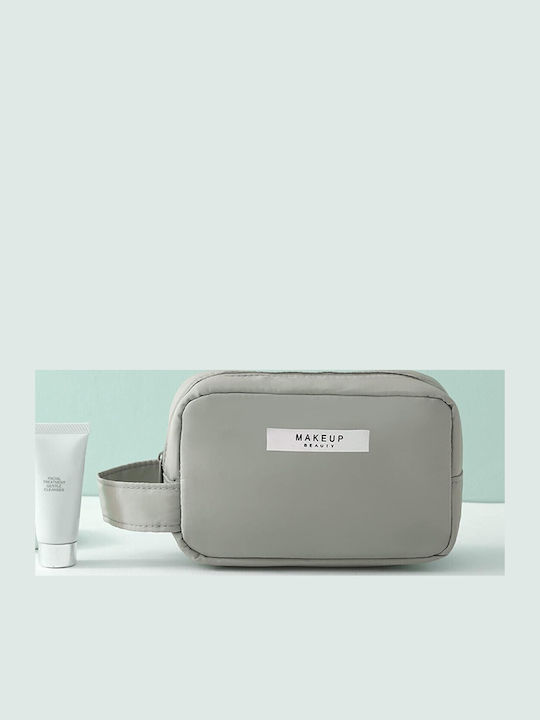Makeup Bag Alista Home Handle Waterproof Material Cosmetics 16 X 11 X 7 Cm Green