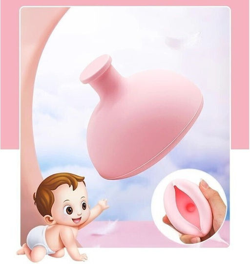 Dispozitiv Terapeutic Pentru Scuipat Alista Home Cupă Pentru Terapie Toracică Dispozitiv Pentru Eructații Sugari Copii 7.5 X 6 Cm Silicon Roz