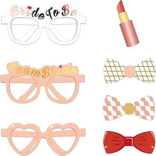 Set 23 Accesorii Petrecere Alista Home Cabina Foto Props Tematică Petrecere Burlăcițe Roz