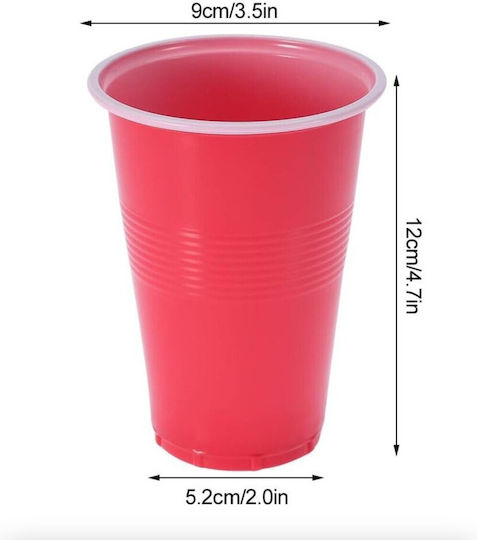 Joc De Băutură Beer Pong Alista Home Set 24 Bile De Tenis 24 Pahare Reutilizabile Joc Interactiv Pentru Adulți Albastre Portocalii