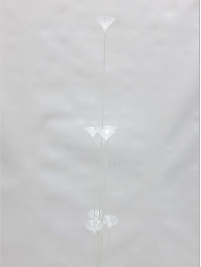 Balloon Stand Alista Home Four Layers 9 Balloons 80 Cm Transparent