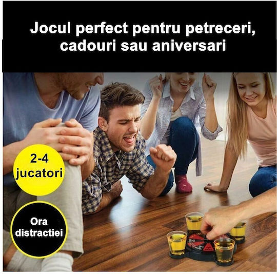 Joc De Ruletă De Băut Pahare De Shot Alista Home 15 X 16.5 Cm Roșu Negru