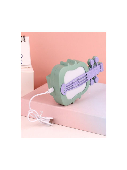 Alista Home Lampă Decorativă de Masă pentru Copii cu LED cu Atingere Verde 14.3x9.9x5 cm