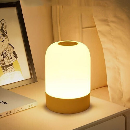 Alista Home Led Kids Decorative Touch Lamp White 11x8x8cm