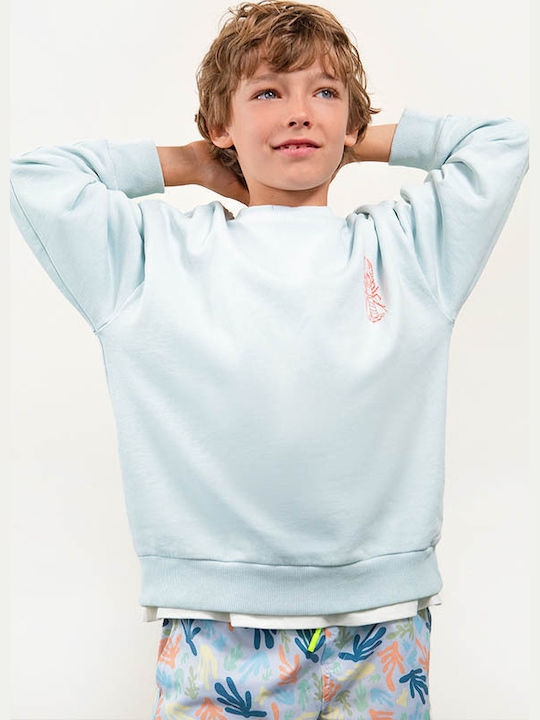 Kinder-Sweatshirt Hellblau