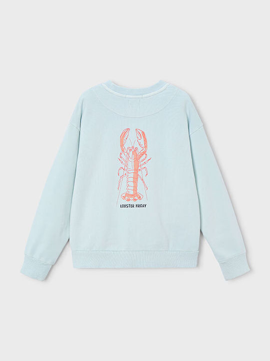 Kinder-Sweatshirt Hellblau