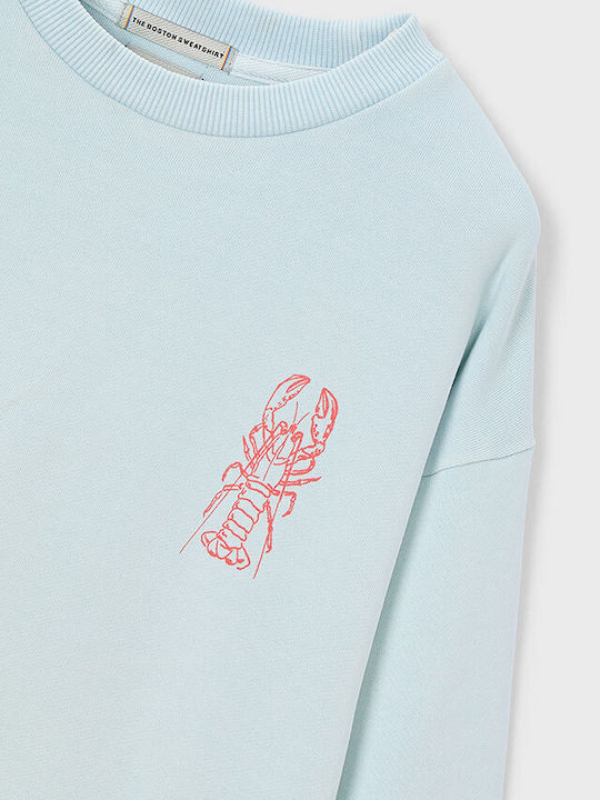 Kinder-Sweatshirt Hellblau