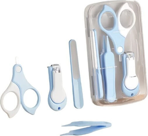 Alista Home Set Îngrijire Unghii Bebe Transparent 4 Bucăți