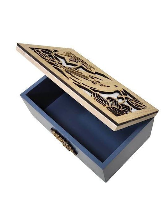 Decorative Wooden Box 16x9.5x6.5cm